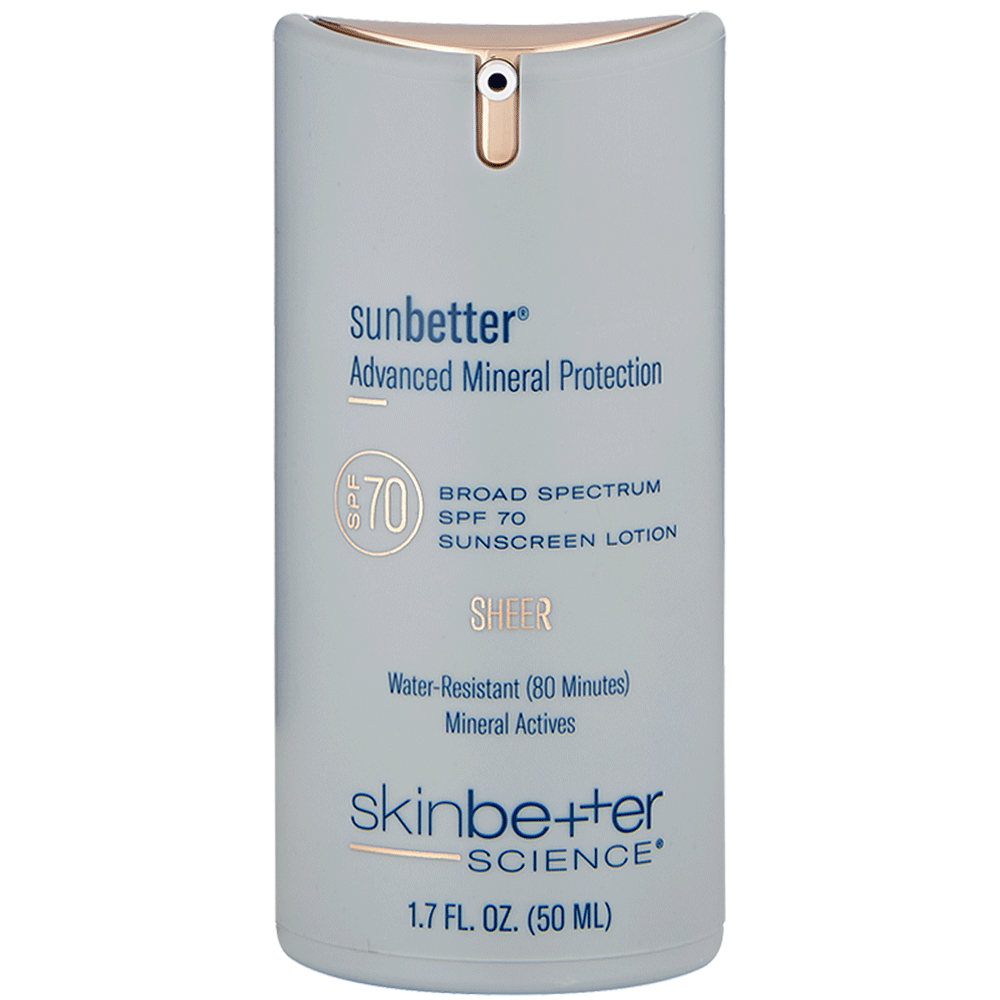 Skinbetter Science sunbetter SHEER SPF 70 Sunscreen Lotion