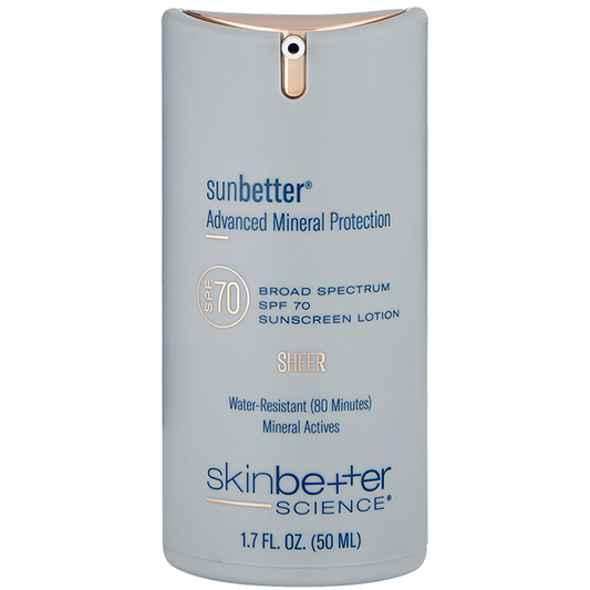 Skinbetter Science sunbetter SHEER SPF 70 Sunscreen Lotion